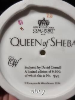 Coalport Figurine of Queen of Sheba Limited Edition, Sculpted by David Cornell