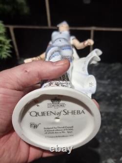 Coalport Figurine of Queen of Sheba Limited Edition, Sculpted by David Cornell