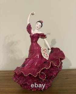 Coalport Flamenco Figurine A Passion For Dance Limited Edition No 4522 Of 9500