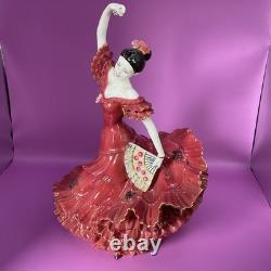Coalport Flamenco Figurine (A Passion For Dance) Limited Edition No 772 Of 9500