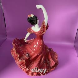 Coalport Flamenco Figurine (A Passion For Dance) Limited Edition No 772 Of 9500