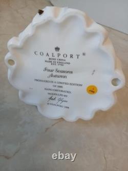 Coalport Four Seasons Autumn Bone China Figurine 1998 Limited Edition Signed
