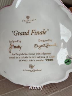 Coalport Grand Finale Porcelain China Figurine Limited Edition
