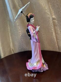 Coalport Harmony CW845 Limited Edition 0163/4950 Adrian Hughes Geisha Figurine