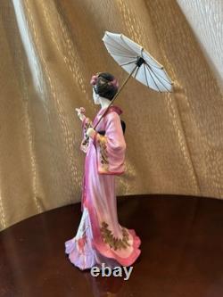 Coalport Harmony CW845 Limited Edition 0163/4950 Adrian Hughes Geisha Figurine