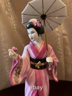 Coalport Harmony CW845 Limited Edition 0163/4950 Adrian Hughes Geisha Figurine