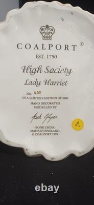 Coalport High Society Lady Harriet No468 of 5000 Jack Glynn Made in England 1999
