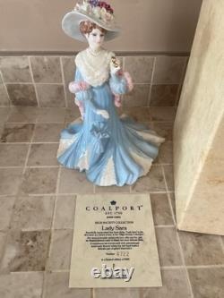 Coalport High Society Lady Sara Limited Edition Porcelain Figurine