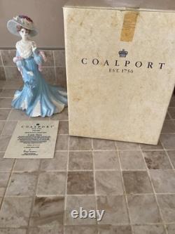 Coalport High Society Lady Sara Limited Edition Porcelain Figurine