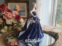 Coalport Jubilee Ball Lady figurine, limited edition, 25cm. Excellent conditio