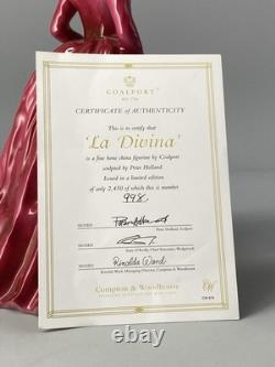 Coalport La Divina Lady Figurine Limited Edition (2,450) Peter Holland CW674