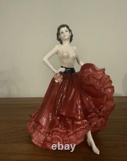 Coalport Ladies Of Fashion Patricia Figurine Limited Edition No 4691 Of 5000