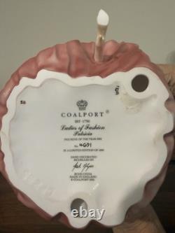 Coalport Ladies Of Fashion Patricia Figurine Limited Edition No 4691 Of 5000
