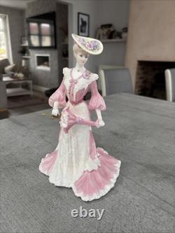 Coalport Lady Caroline At The Summer Garden Party Figurine Limited Edition