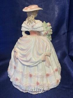 Coalport Lady Figure ROSE 1994 Limited Edition Four Flowers Collection