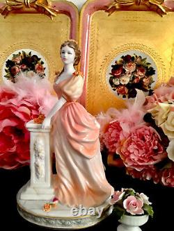 Coalport Lady Sylvia English Rose Lady Figurine Limited Edition Only 1000 Made