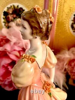 Coalport Lady Sylvia English Rose Lady Figurine Limited Edition Only 1000 Made