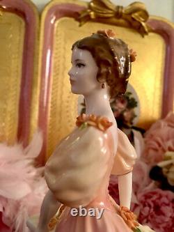 Coalport Lady Sylvia English Rose Lady Figurine Limited Edition Only 1000 Made