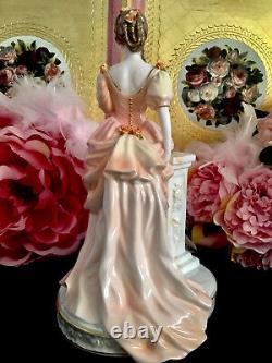 Coalport Lady Sylvia English Rose Lady Figurine Limited Edition Only 1000 Made