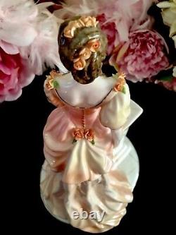 Coalport Lady Sylvia English Rose Lady Figurine Limited Edition Only 1000 Made