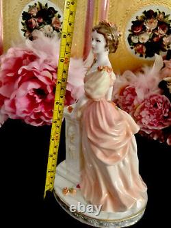 Coalport Lady Sylvia English Rose Lady Figurine Limited Edition Only 1000 Made