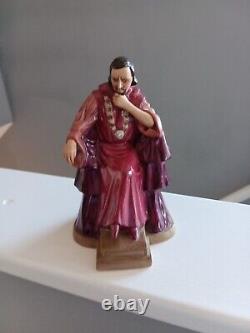 Coalport Limited Edition Figure Of King Henry Iv. Characters From Shakespeare