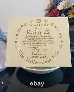 Coalport Limited Edition Figure Rain From The Millennium Ball Collection