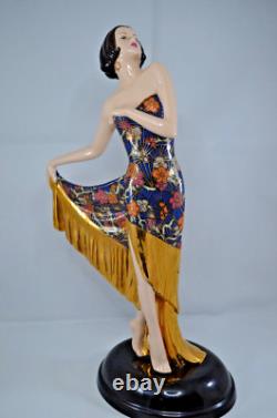 Coalport Limited Edition Figurine Art Dec0 The Flapper With Certificate