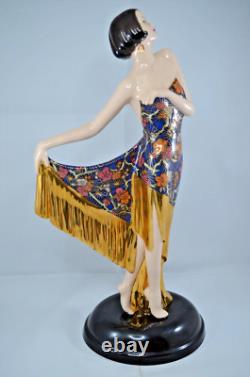 Coalport Limited Edition Figurine Art Dec0 The Flapper With Certificate