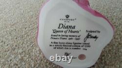 Coalport Limited Edition Figurine Of Diana Queen Of Hearts Cw822