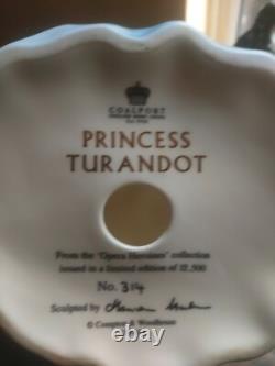 Coalport Limited Edition Figurine Princess Turandot Puccini Opera No 0314