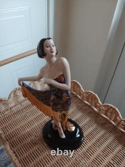 Coalport Limited Edition Flapper Girl Figurine Art Deco Ladies No 246/2000