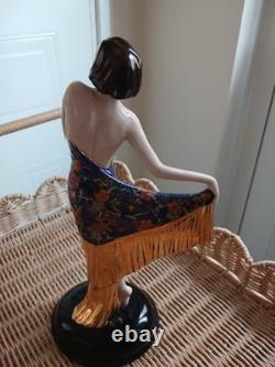 Coalport Limited Edition Flapper Girl Figurine Art Deco Ladies No 246/2000