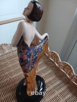 Coalport Limited Edition Flapper Girl Figurine Art Deco Ladies No 246/2000