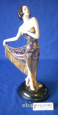 Coalport Limited Edition Flapper Girl Figurine Art Deco Ladies No 800/2000