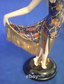 Coalport Limited Edition Flapper Girl Figurine Art Deco Ladies No 800/2000