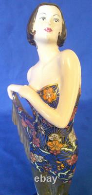 Coalport Limited Edition Flapper Girl Figurine Art Deco Ladies No 800/2000