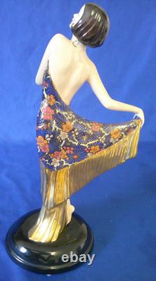 Coalport Limited Edition Flapper Girl Figurine Art Deco Ladies No 800/2000