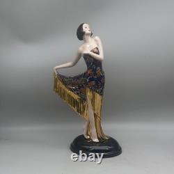 Coalport Limited Edition Flapper Girl Figurine Art Deco LadiesNo 299/2000