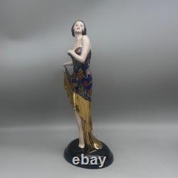 Coalport Limited Edition Flapper Girl Figurine Art Deco LadiesNo 299/2000