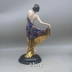 Coalport Limited Edition Flapper Girl Figurine Art Deco LadiesNo 299/2000