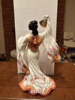 Coalport Madam Butterfly Limited Edition Figurine. Original Box And Certificate