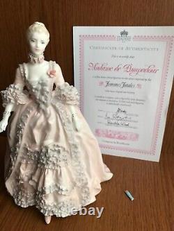 Coalport Madame De Pompadour Limited Edition Figure complete with certificate. 94