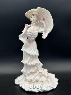 Coalport Meeting at Ascot Lady figurine, 23cm. Limited edition. Excellent