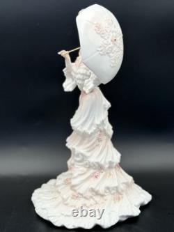 Coalport Meeting at Ascot Lady figurine, 23cm. Limited edition. Excellent