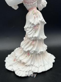 Coalport Meeting at Ascot Lady figurine, 23cm. Limited edition. Excellent