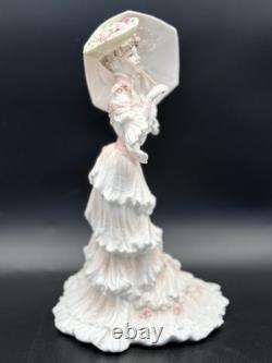 Coalport Meeting at Ascot Lady figurine, 23cm. Limited edition. Excellent