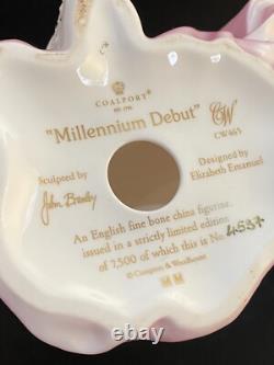 Coalport Millennium Debut Large Limited Edition Figurine Elizabeth Emanuel CW465