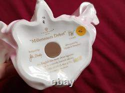 Coalport Millennium Debut Limited Edition Lady Figurine Elizabeth Emanuel C&W