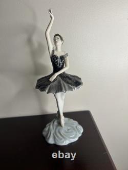 Coalport Odile The Black Swan Darcy Bussell Ltd Ed 1286/2000 Figurine